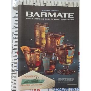Southern Comfort 1964 Barmate Home Bartenders Guide to Expert Drink Mixing